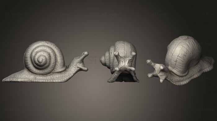Статуэтки животных Bronze slug